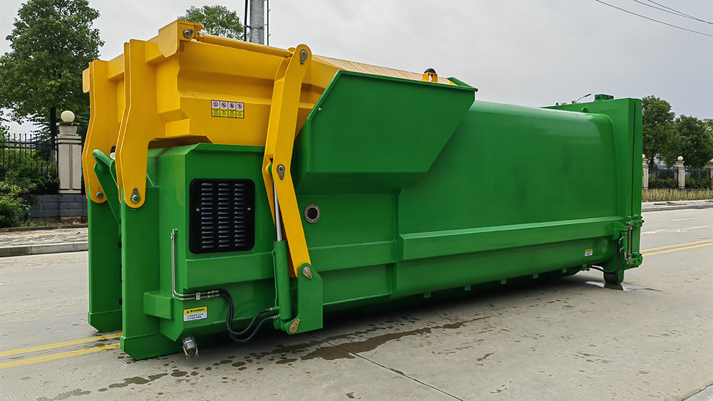 移动垃圾压缩站
