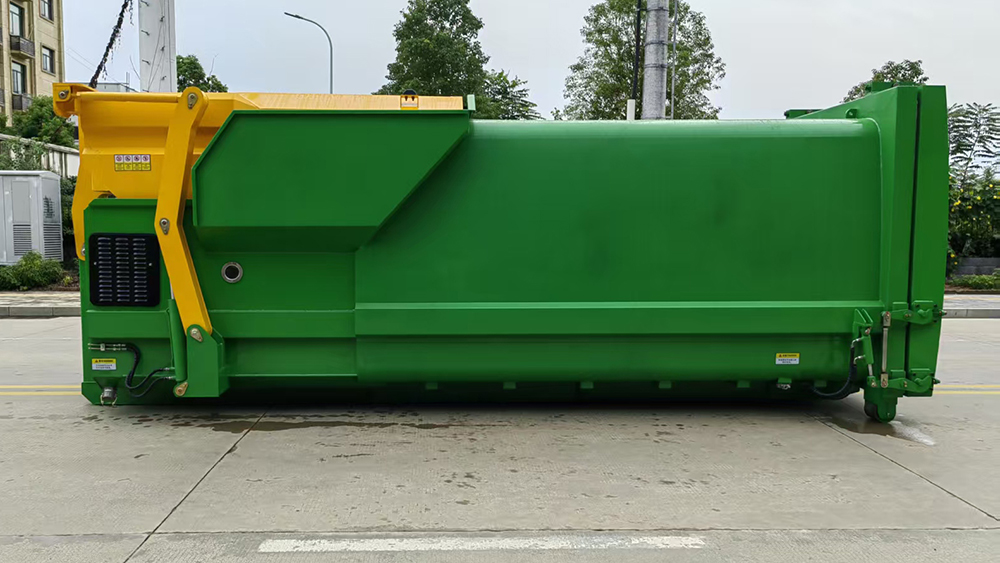 移动垃圾压缩站