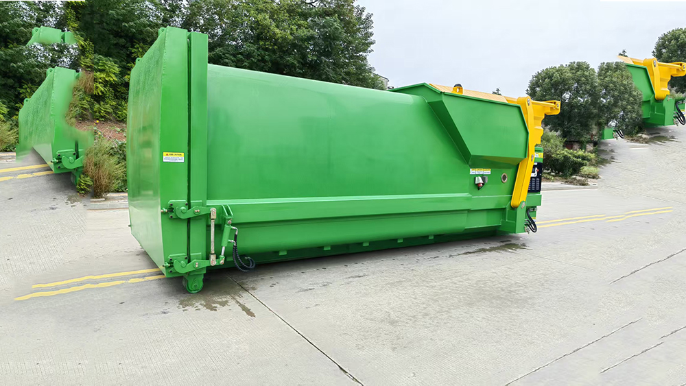 移动垃圾压缩站