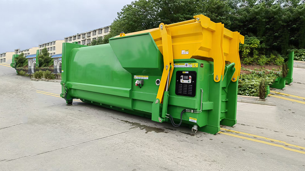 移动垃圾压缩站