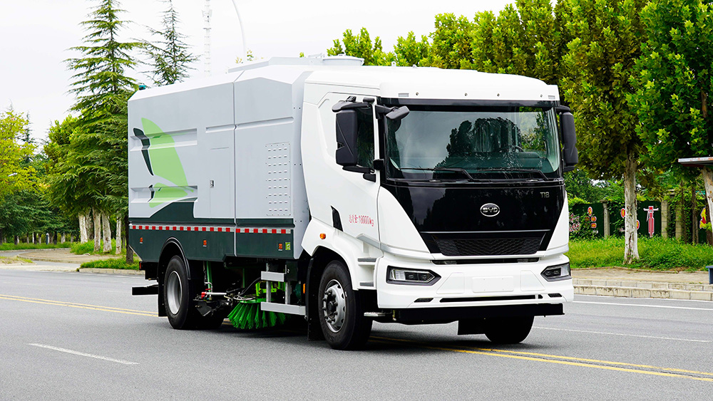 比亚迪洗扫车18吨