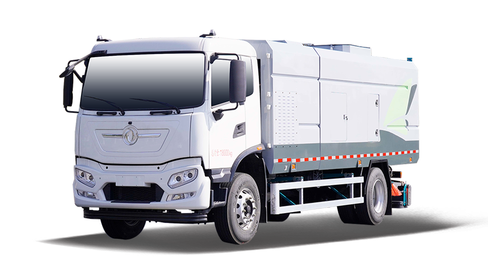 东风天锦纯电动后置吸尘