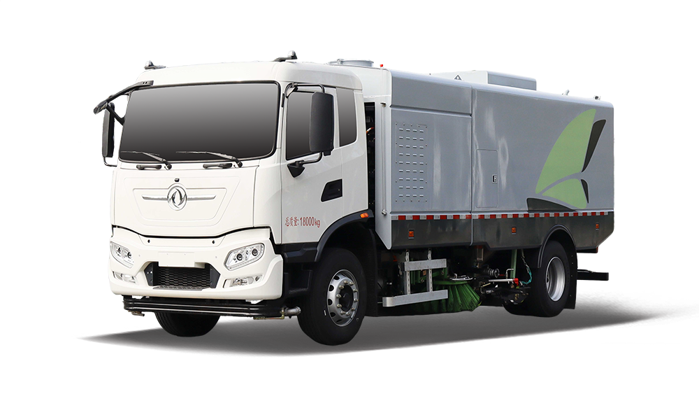 东风天锦纯电动洗扫车