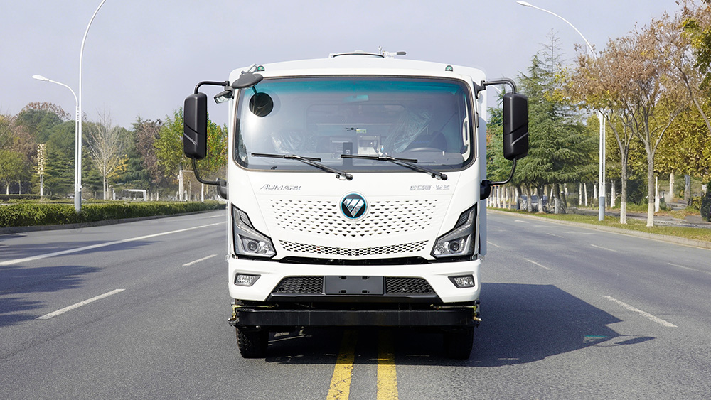 福田欧马可智蓝12吨纯电动洗扫车