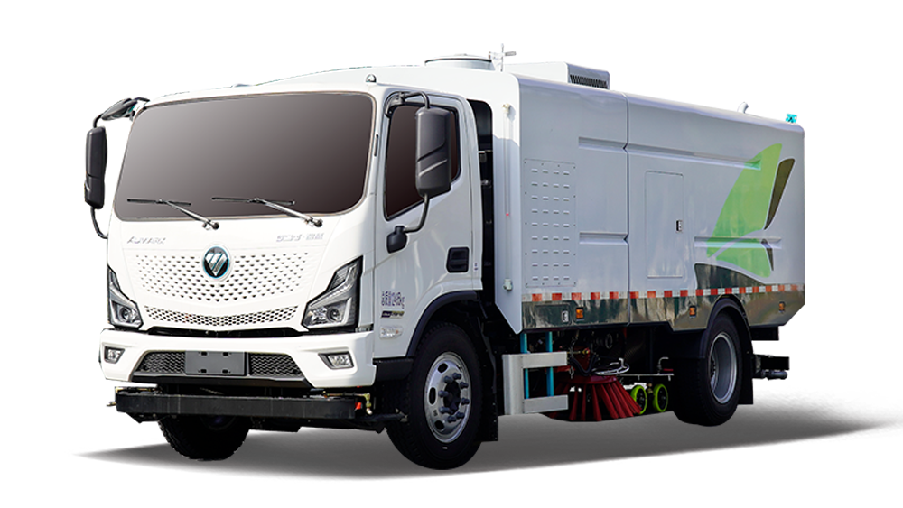 福田欧马可智蓝12吨纯电动洗扫车