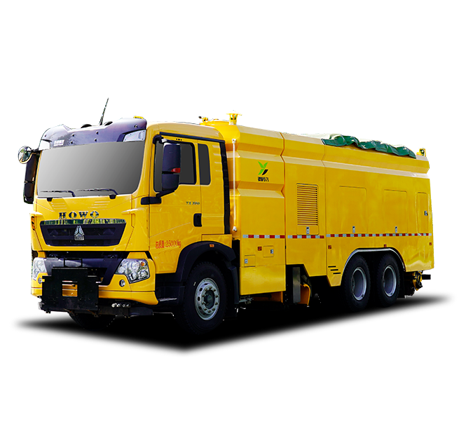 重汽豪沃破冰除雪车